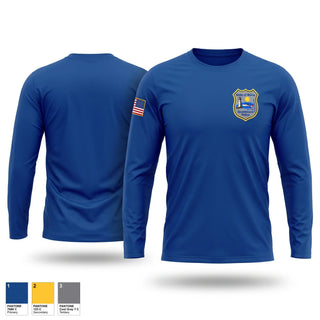 Long Sleeve Performance Shirt, Gouldsboro Police, Police, Teamtime, Team time, sublimation, custom sports apparel, team uniforms, spirit wear, spiritwear, sports uniforms, custom shirts, team store, custom team store, fundraiser sports, apparel fundraiser