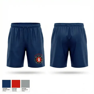 Athletic Shorts With Pockets, McGregor Volunteer Fire Department, Fire Department, Teamtime, Team time, sublimation, custom sports apparel, team uniforms, spirit wear, spiritwear, sports uniforms, custom shirts, team store, custom team store, fundraiser sports, apparel fundraiser
