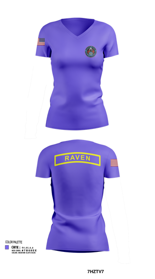 Womens Short Sleeve Vneck Shirt, Phoenix Raven Instrutor, , Teamtime, Team time, sublimation, custom sports apparel, team uniforms, spirit wear, spiritwear, sports uniforms, custom shirts, team store, custom team store, fundraiser sports, apparel fundraiser