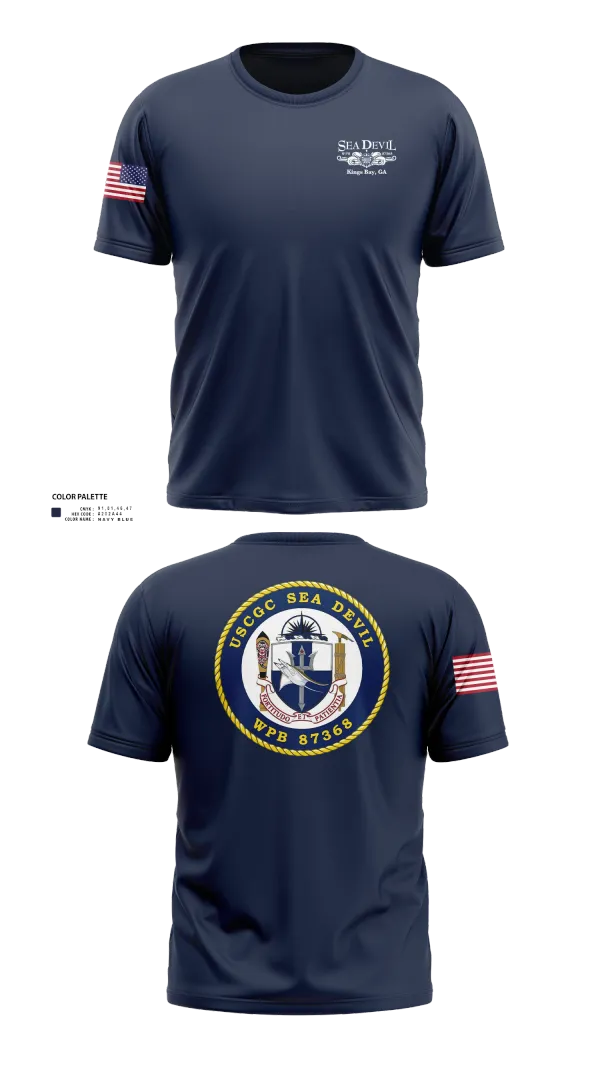 Short Sleeve Performance Shirt, USCGC SEADEVIL, , Teamtime, Team time, sublimation, custom sports apparel, team uniforms, spirit wear, spiritwear, sports uniforms, custom shirts, team store, custom team store, fundraiser sports, apparel fundraiser