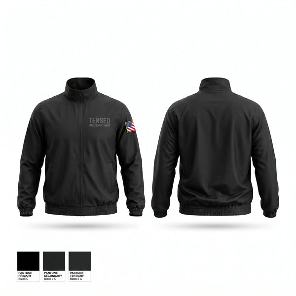 Windbreaker, Tensed Fire Department, Fire Department, Teamtime, Team time, sublimation, custom sports apparel, team uniforms, spirit wear, spiritwear, sports uniforms, custom shirts, team store, custom team store, fundraiser sports, apparel fundraiser