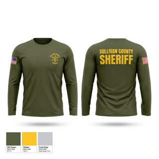 Long Sleeve Performance Shirt, Sullivan County Sheriff’s Office, Police, Teamtime, Team time, sublimation, custom sports apparel, team uniforms, spirit wear, spiritwear, sports uniforms, custom shirts, team store, custom team store, fundraiser sports, apparel fundraiser
