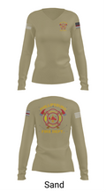 PHILLIPSBURG FIRE DEPARTMENT 39354124 Women's Long Sleeve V-neck Shirt - 97