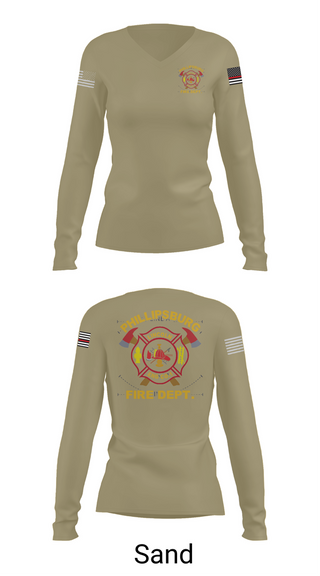 Womens Long Sleeve Vneck Shirt, PHILLIPSBURG FIRE DEPARTMENT, , Teamtime, Team time, sublimation, custom sports apparel, team uniforms, spirit wear, spiritwear, sports uniforms, custom shirts, team store, custom team store, fundraiser sports, apparel fundraiser