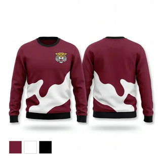 Crew Neck Sweatshirt, Valley view bobcats, Men's Basketball, Teamtime, Team time, sublimation, custom sports apparel, team uniforms, spirit wear, spiritwear, sports uniforms, custom shirts, team store, custom team store, fundraiser sports, apparel fundraiser