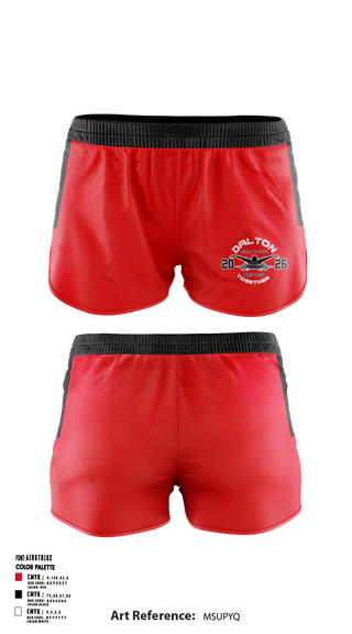 Ranger Panties, Dalton Junior High School Swimming, Swimming, Teamtime, Team time, sublimation, custom sports apparel, team uniforms, spirit wear, spiritwear, sports uniforms, custom shirts, team store, custom team store, fundraiser sports, apparel fundraiser