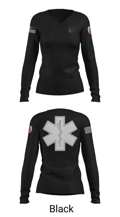 I-STAT EMS 65637212 Women's Long Sleeve V-neck Shirt - 37