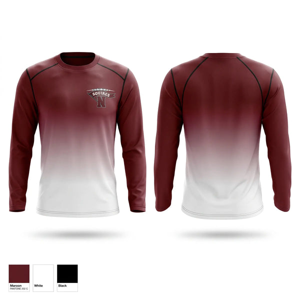 Long Sleeve Performance Shirt, Squires, , Teamtime, Team time, sublimation, custom sports apparel, team uniforms, spirit wear, spiritwear, sports uniforms, custom shirts, team store, custom team store, fundraiser sports, apparel fundraiser