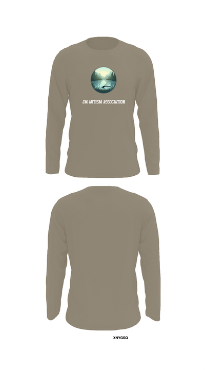 JM Autism association 75571009 Long Sleeve Performance Shirt 72
