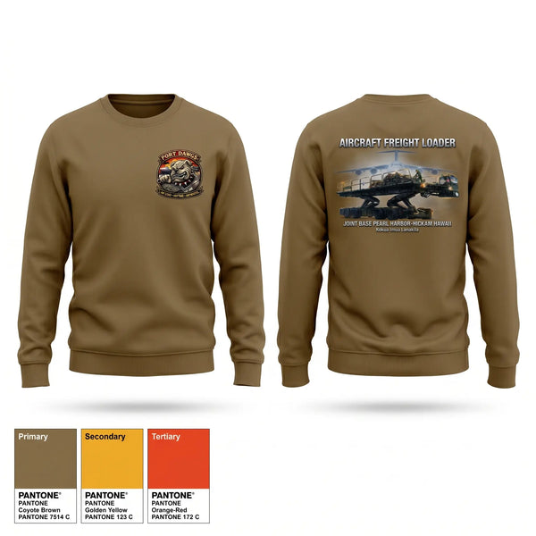 Crew Neck Sweatshirt, 735th AMS, Air Force, Teamtime, Team time, sublimation, custom sports apparel, team uniforms, spirit wear, spiritwear, sports uniforms, custom shirts, team store, custom team store, fundraiser sports, apparel fundraiser