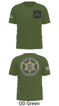 Wayne County Sheriff’s Department 8145507 Old School Cotton Feel Shirt - 48