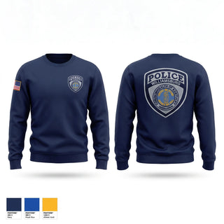 Crew Neck Sweatshirt, Williamsburg Police Department, Police, Teamtime, Team time, sublimation, custom sports apparel, team uniforms, spirit wear, spiritwear, sports uniforms, custom shirts, team store, custom team store, fundraiser sports, apparel fundraiser