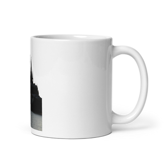 WA1 58063556 White Glossy Mug - Medium