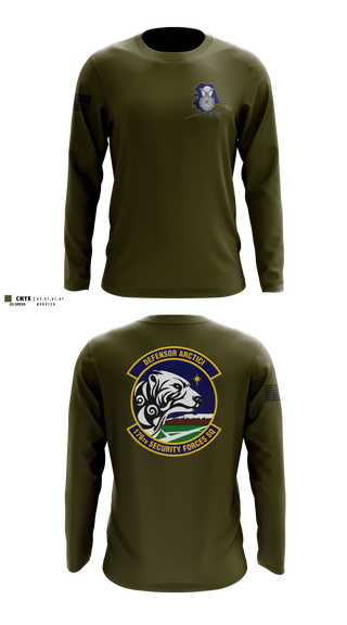 Long Sleeve Performance Shirt, 176 SFS, National Guard, Teamtime, Team time, sublimation, custom sports apparel, team uniforms, spirit wear, spiritwear, sports uniforms, custom shirts, team store, custom team store, fundraiser sports, apparel fundraiser