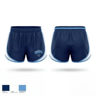 Womens Shorts, Bombers, Baseball, Teamtime, Team time, sublimation, custom sports apparel, team uniforms, spirit wear, spiritwear, sports uniforms, custom shirts, team store, custom team store, fundraiser sports, apparel fundraiser