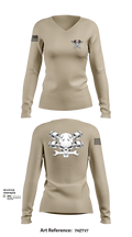 Fox 1-320th F-CO FAR 4533489 Women's Long Sleeve V-neck Shirt - 102