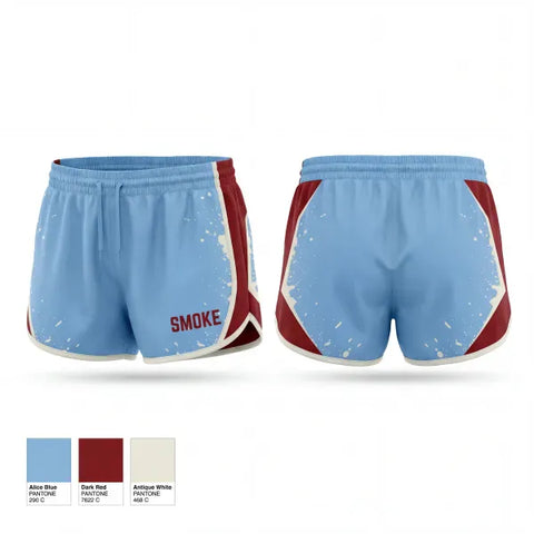 Womens Shorts, Smoke, Softball, Teamtime, Team time, sublimation, custom sports apparel, team uniforms, spirit wear, spiritwear, sports uniforms, custom shirts, team store, custom team store, fundraiser sports, apparel fundraiser