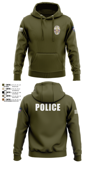 Hoodie, Miami Police Department, , Teamtime, Team time, sublimation, custom sports apparel, team uniforms, spirit wear, spiritwear, sports uniforms, custom shirts, team store, custom team store, fundraiser sports, apparel fundraiser