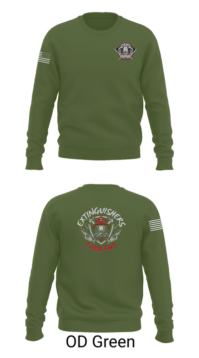 HQ PLT, HHC, 508th MP BN (D) 41529202 Crew Neck Sweatshirt - 45