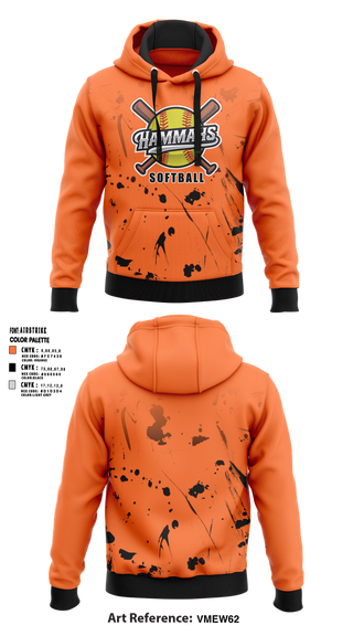 Hoodie, Hammahs, Softball, Teamtime, Team time, sublimation, custom sports apparel, team uniforms, spirit wear, spiritwear, sports uniforms, custom shirts, team store, custom team store, fundraiser sports, apparel fundraiser