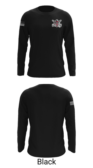 Long Sleeve Performance Shirt, Lexington Outlaws, Baseball, Teamtime, Team time, sublimation, custom sports apparel, team uniforms, spirit wear, spiritwear, sports uniforms, custom shirts, team store, custom team store, fundraiser sports, apparel fundraiser