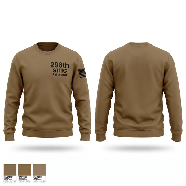 Crew Neck Sweatshirt, 298th smc, Army, Teamtime, Team time, sublimation, custom sports apparel, team uniforms, spirit wear, spiritwear, sports uniforms, custom shirts, team store, custom team store, fundraiser sports, apparel fundraiser
