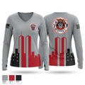 AVIATION VOL FIRE DEPARTMENT Old School Cotton Feel Shirt - 1