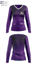 Sawyer Shooting Sports 90278656 Women's Long Sleeve V-neck Shirt - 100