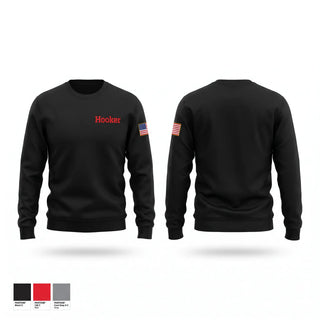 Crew Neck Sweatshirt, Hooker, Fire Department, Teamtime, Team time, sublimation, custom sports apparel, team uniforms, spirit wear, spiritwear, sports uniforms, custom shirts, team store, custom team store, fundraiser sports, apparel fundraiser