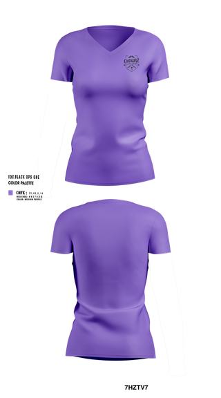 Womens Short Sleeve Vneck Shirt, The Cutwayz Experience, , Teamtime, Team time, sublimation, custom sports apparel, team uniforms, spirit wear, spiritwear, sports uniforms, custom shirts, team store, custom team store, fundraiser sports, apparel fundraiser