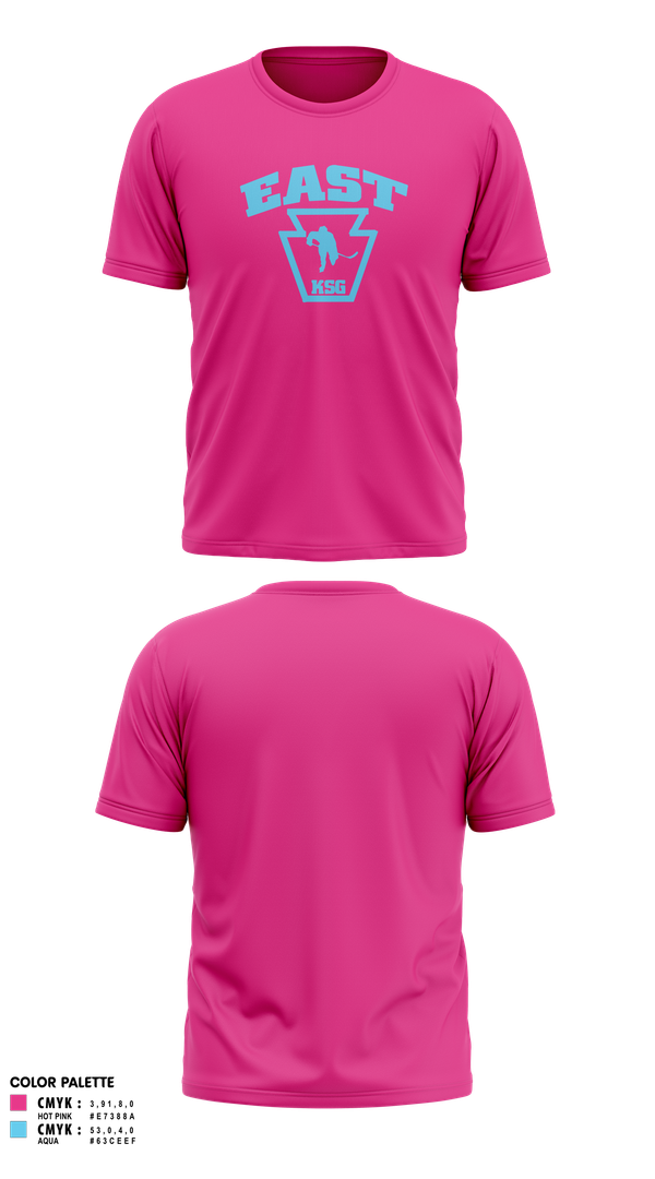 Short Sleeve Performance Shirt, KSG East Region, Ice Hockey, Teamtime, Team time, sublimation, custom sports apparel, team uniforms, spirit wear, spiritwear, sports uniforms, custom shirts, team store, custom team store, fundraiser sports, apparel fundraiser