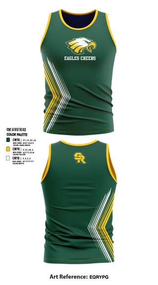 Tank Top, Eagles, Cheer, Teamtime, Team time, sublimation, custom sports apparel, team uniforms, spirit wear, spiritwear, sports uniforms, custom shirts, team store, custom team store, fundraiser sports, apparel fundraiser