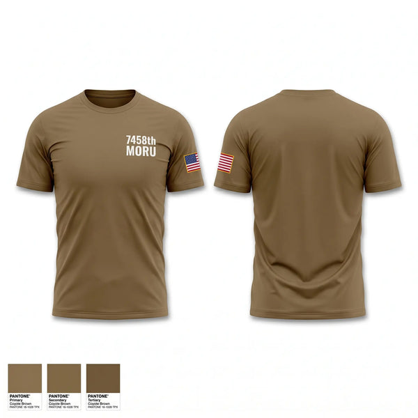 Short Sleeve Performance Shirt, 7458th MORU, Army, Teamtime, Team time, sublimation, custom sports apparel, team uniforms, spirit wear, spiritwear, sports uniforms, custom shirts, team store, custom team store, fundraiser sports, apparel fundraiser