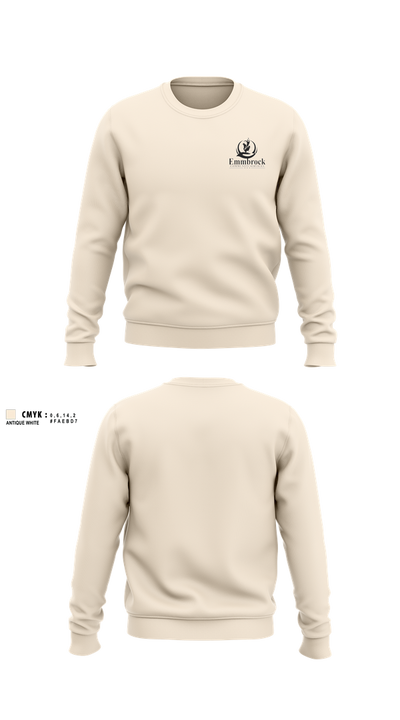 EMMBROCK COMMUNITY SERVICES Crew Neck Sweatshirt - 100