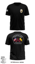 Portales Police Department 48536182 Short Sleeve Performance Shirt - 1