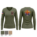 AZ Air Guard 4N Women's Long Sleeve V-neck Shirt - 1