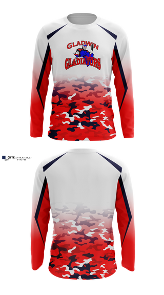 Long Sleeve Performance Shirt, Gladwin Gladiators, Ice Hockey, Teamtime, Team time, sublimation, custom sports apparel, team uniforms, spirit wear, spiritwear, sports uniforms, custom shirts, team store, custom team store, fundraiser sports, apparel fundraiser