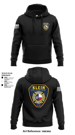 Hoodie, Klein Fire Department Station 33, Fire Department, Teamtime, Team time, sublimation, custom sports apparel, team uniforms, spirit wear, spiritwear, sports uniforms, custom shirts, team store, custom team store, fundraiser sports, apparel fundraiser