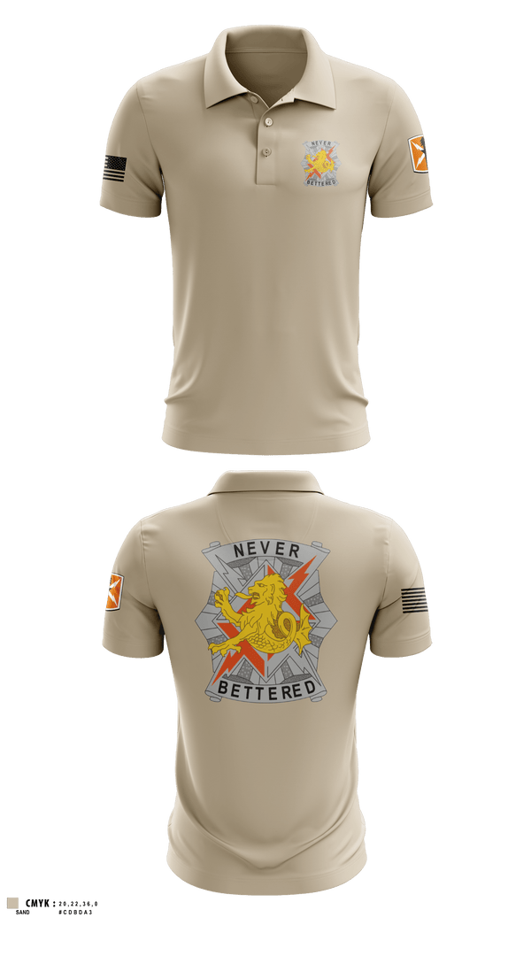 Short Sleeve Performance Polo, 78th Signal Battalion, Army, Teamtime, Team time, sublimation, custom sports apparel, team uniforms, spirit wear, spiritwear, sports uniforms, custom shirts, team store, custom team store, fundraiser sports, apparel fundraiser