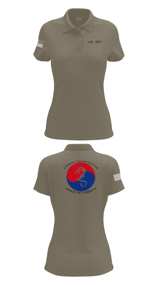 Womens Short Sleeve Performance Polo, CNFK DET CHINHAE, Navy, Teamtime, Team time, sublimation, custom sports apparel, team uniforms, spirit wear, spiritwear, sports uniforms, custom shirts, team store, custom team store, fundraiser sports, apparel fundraiser