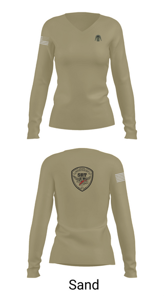 Womens Long Sleeve Vneck Shirt, Pocola SRT, , Teamtime, Team time, sublimation, custom sports apparel, team uniforms, spirit wear, spiritwear, sports uniforms, custom shirts, team store, custom team store, fundraiser sports, apparel fundraiser
