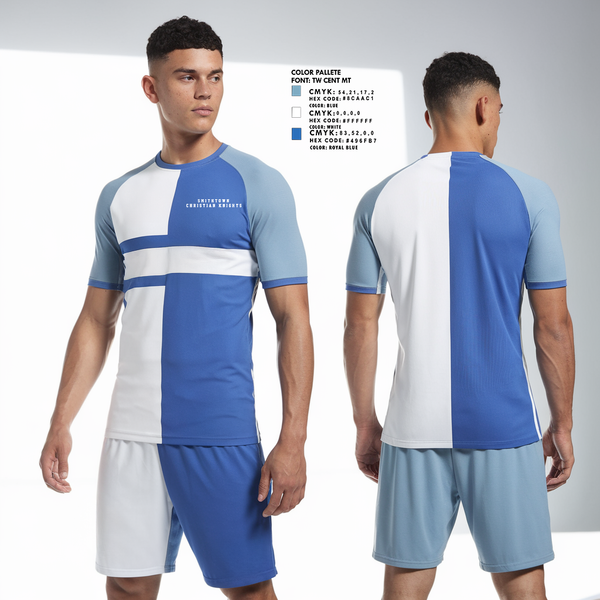 Short Sleeve Performance Shirt, smithtown christian knights, Men's Soccer, Teamtime, Team time, sublimation, custom sports apparel, team uniforms, spirit wear, spiritwear, sports uniforms, custom shirts, team store, custom team store, fundraiser sports, apparel fundraiser