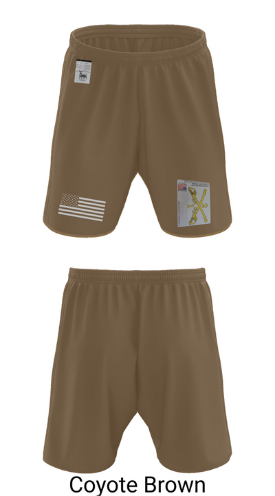 2nd Armored Cavalry Regiment 7857007 Athletic Shorts With Pockets - 9