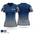 Mustangs 2273022 Women's Short Sleeve V-neck Shirt - 1