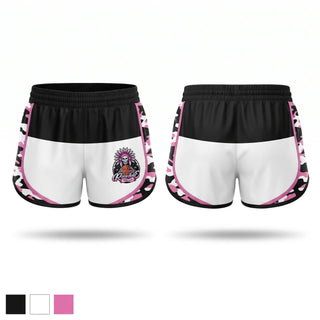 Womens Shorts, Rosedale Tribe, Women's Basketball, Teamtime, Team time, sublimation, custom sports apparel, team uniforms, spirit wear, spiritwear, sports uniforms, custom shirts, team store, custom team store, fundraiser sports, apparel fundraiser