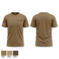 Arizona State Army ROTC 65838049 Old School Cotton Feel Shirt - 1
