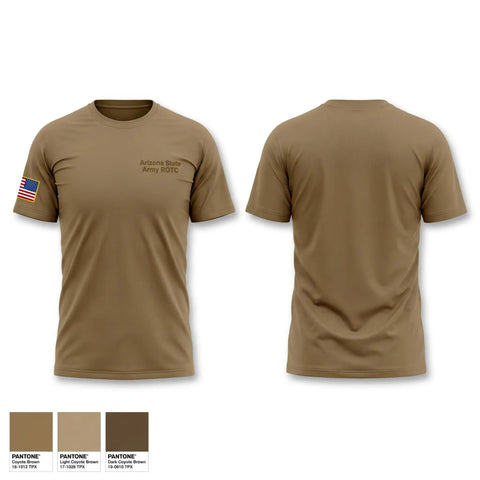 Old School Cotton Feel Shirt, Arizona State Army ROTC, Army, Teamtime, Team time, sublimation, custom sports apparel, team uniforms, spirit wear, spiritwear, sports uniforms, custom shirts, team store, custom team store, fundraiser sports, apparel fundraiser