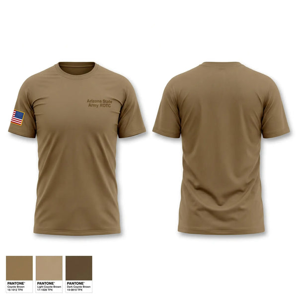 Old School Cotton Feel Shirt, Arizona State Army ROTC, Army, Teamtime, Team time, sublimation, custom sports apparel, team uniforms, spirit wear, spiritwear, sports uniforms, custom shirts, team store, custom team store, fundraiser sports, apparel fundraiser