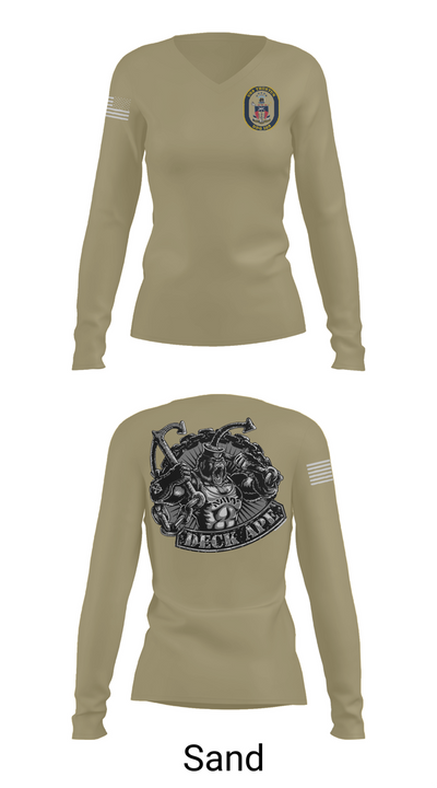 DDG 103 OD 52458326 Women's Long Sleeve V-neck Shirt - 92