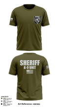 Alexander County Sheriff Office K-9 79284427 Old School Cotton Feel Shirt - 2